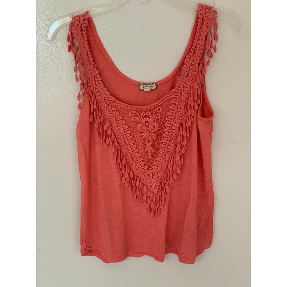 Eyeshadow Tops - Eyeshadow Coral Tank Top